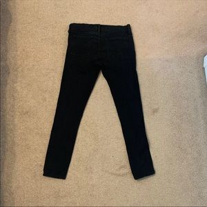 Flying monkey black distressed skinny jeans